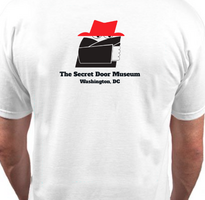 White Secret Door Museum T-Shirt
